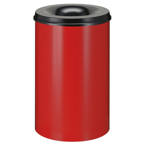 Önoltó hulladéktároló 110 l-piros/fekete