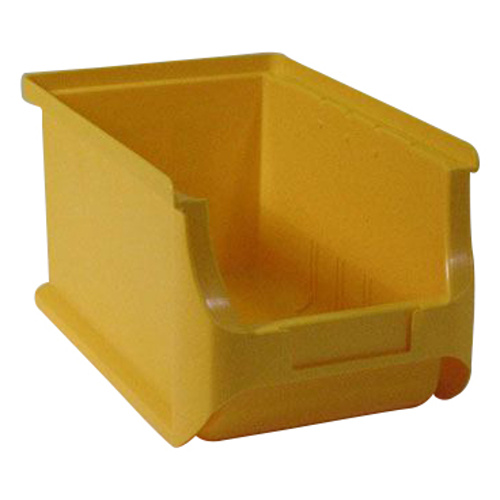 Fémlapra akasztható műanyag doboz-sárga