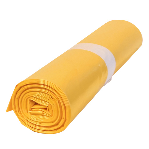 120 literes polietilén zsák - sárga
