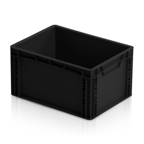 Műanyag tároló doboz 400x300x220 mm ESD
