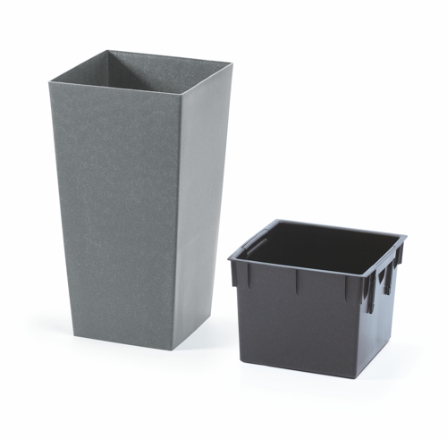 Műanyag virágláda betéttel 37 l / 91,5 l