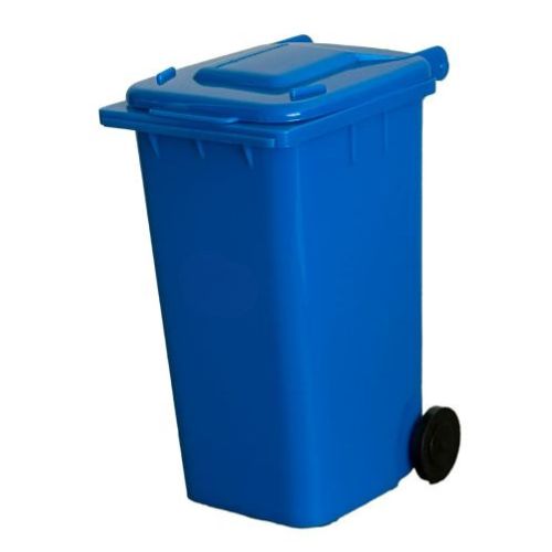 Műanyag mini kis kuka reklám céljára-kék